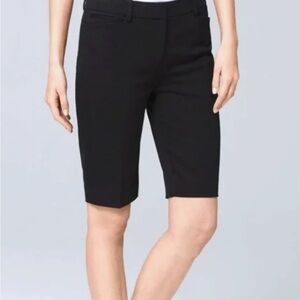 Milly Black Bermuda Shorts, size 10
